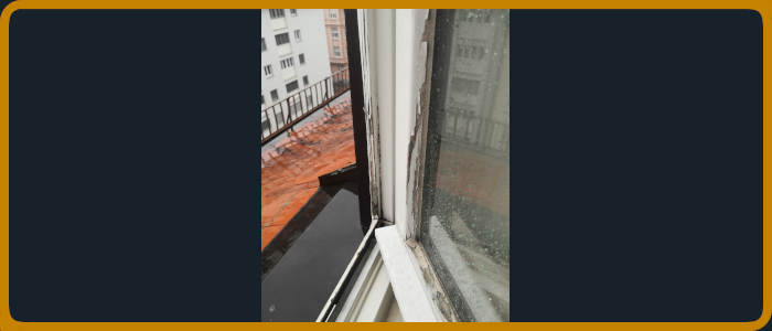 Renovierungsarbeiten an Fenstern wg. Defekte wie Verwitterung, Glasdefekte, etc.